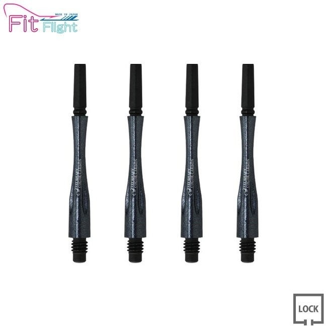 COSMO DARTS(�����������) Fit Shaft COLOR Carbon(�ե��åȥ���ե� ���顼�����ܥ�) �ϥ��֥�å� ���å� �ѡ���֥�å� ��5�䡡(������ ����ե�)