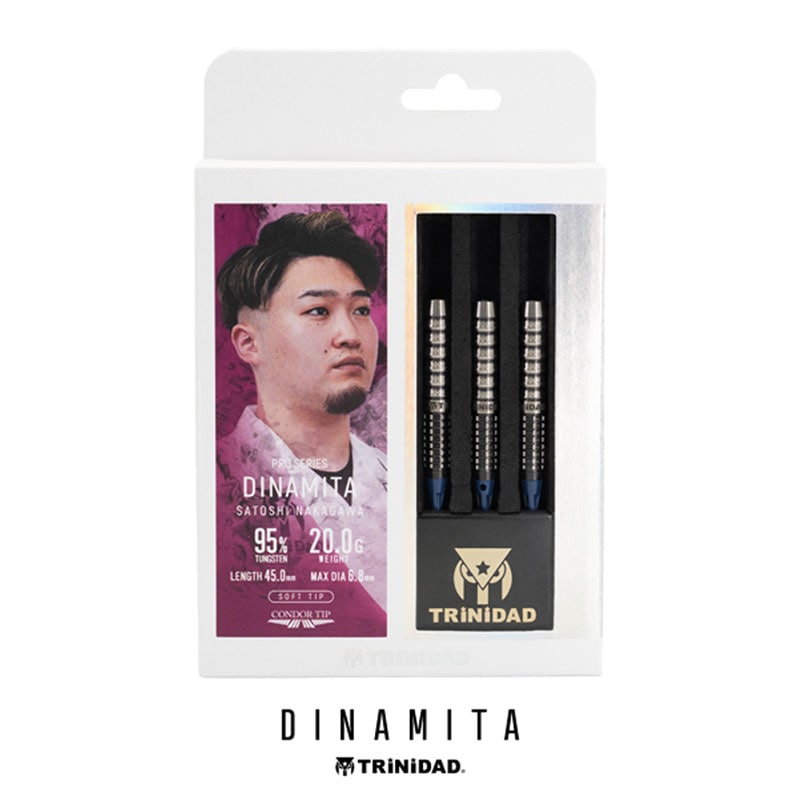 TRiNiDAD DINAMITA 中川聖士モデル トリニダード ディナミータ ダーツ > ソフトダーツ > ブランド【タ行】 > トリニダード > PRO