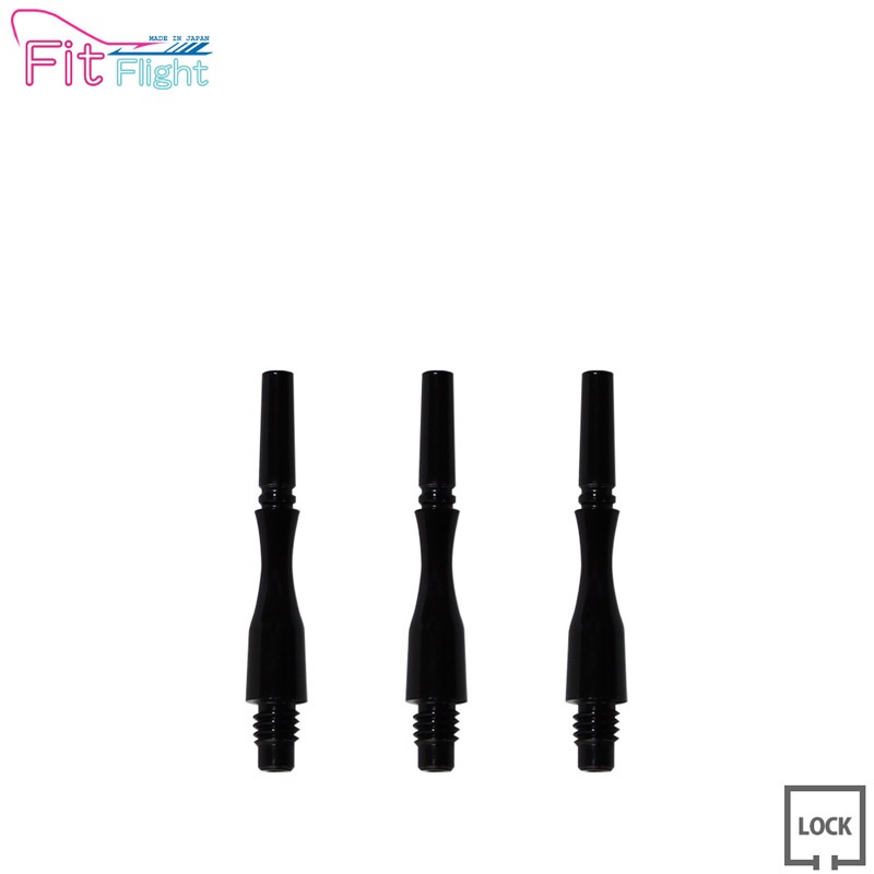 COSMO DARTS(�����������) Fit Shaft GEAR(�ե��åȥ���ե� ����) �ϥ��֥�å� ���å� D�֥�å� ��2�䡡(������ ����ե�)