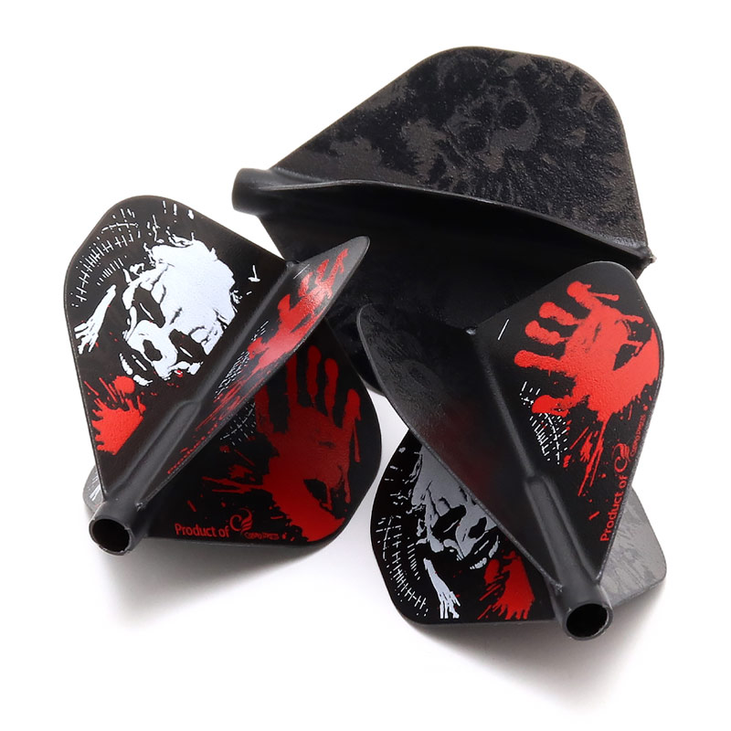 COSMO DARTS(�����������) Fit Flight(�ե��åȥե饤��) Printed Series Evil B ����������� D�֥�å���(������ �ե饤��)