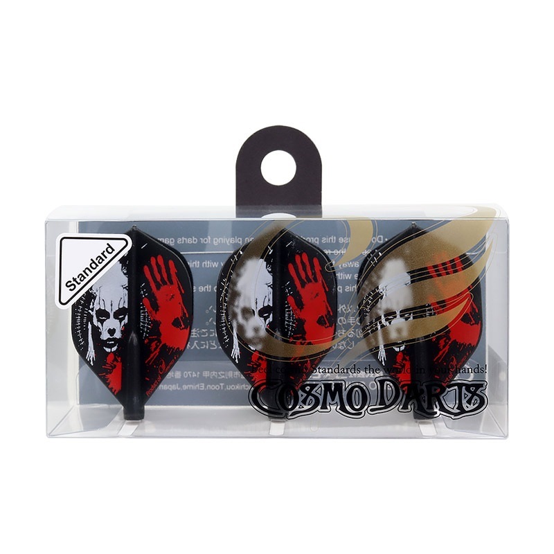 COSMO DARTS(�����������) Fit Flight(�ե��åȥե饤��) Printed Series Evil B ����������� D�֥�å���(������ �ե饤��)