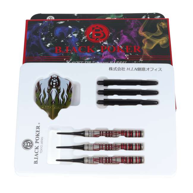 ����� Used �����ġ� �Ф�ĻDARTS JAPAN TOKYO BLACK POKER BARREL illusion ���ƥ��꡼�� 90T �� 2BA��Ȣ����� ��RANK 3��