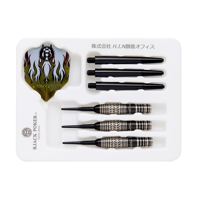 �Ф�Ļ DARTS JAPAN(�ҥΥȥ�����ĥ���ѥ�) TOKYO BLACK POKER BARREL ALCHEMY Series 90T HERCULES(�إ饯�쥹) 2BA��(������ �Х��)