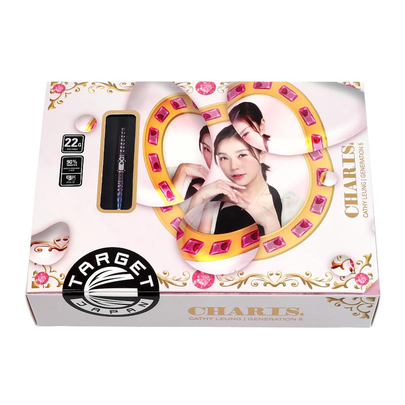 TARGET JAPAN CHARIS(カリス) G5 2BA キャシー・リョン ダーツ > ハードダーツ > ブランド【タ行】 > ターゲット