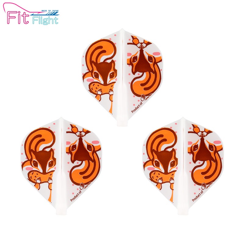 COSMO DARTS(�����������) Fit Flight(�ե��åȥե饤��) Printed Series Cheeks(��������) ����������� �ۥ磻�ȡ�(������ �ե饤��)