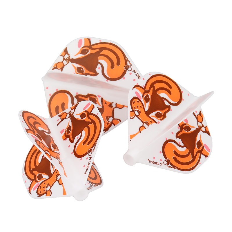 COSMO DARTS(�����������) Fit Flight(�ե��åȥե饤��) Printed Series Cheeks(��������) ����������� �ۥ磻�ȡ�(������ �ե饤��)