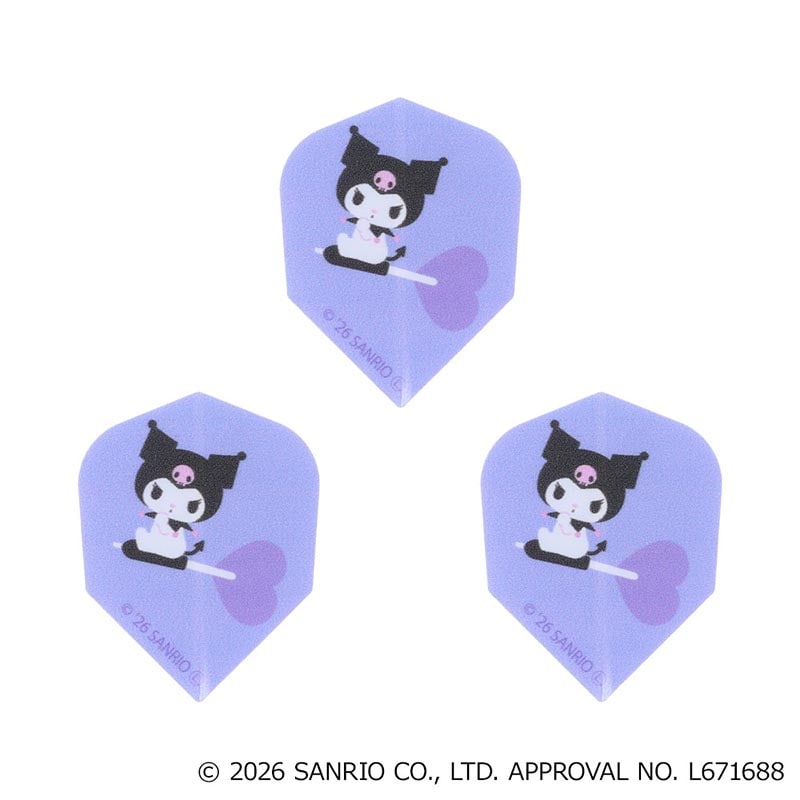 Kuromi サンリオキャラクター ダーツセット ダーツ > キャラクター > 【予約商品 2026年10月16日発売予定】【Only