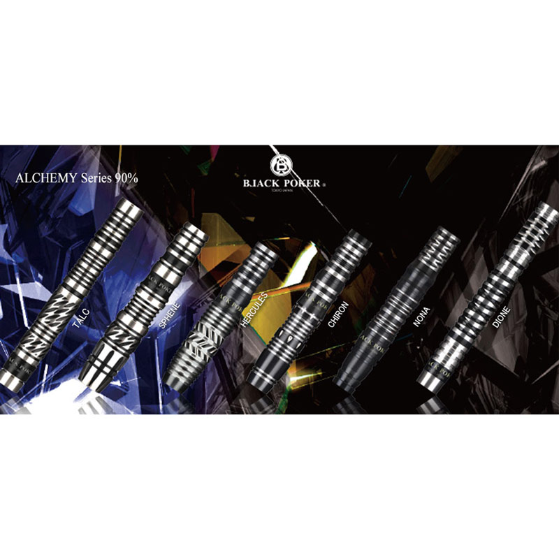 �Ф�Ļ DARTS JAPAN(�ҥΥȥ�����ĥ���ѥ�) TOKYO BLACK POKER BARREL ALCHEMY Series 90T NONA(�Υ�) 2BA��(������ �Х��)