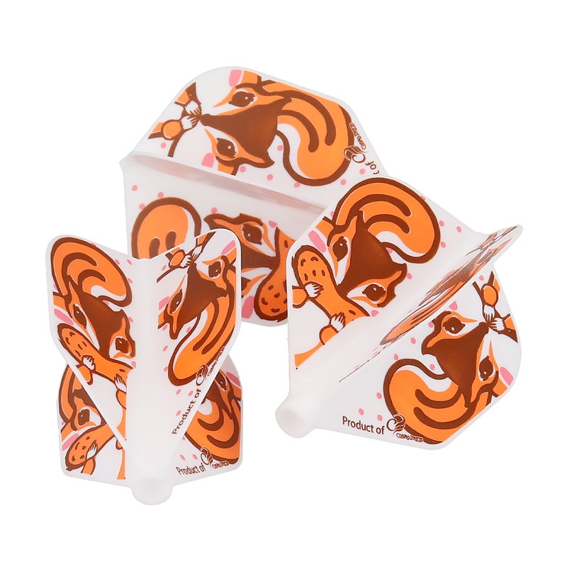 COSMO DARTS(�����������) Fit Flight(�ե��åȥե饤��) Printed Series Cheeks(��������) �������� �ۥ磻�ȡ�(������ �ե饤��)