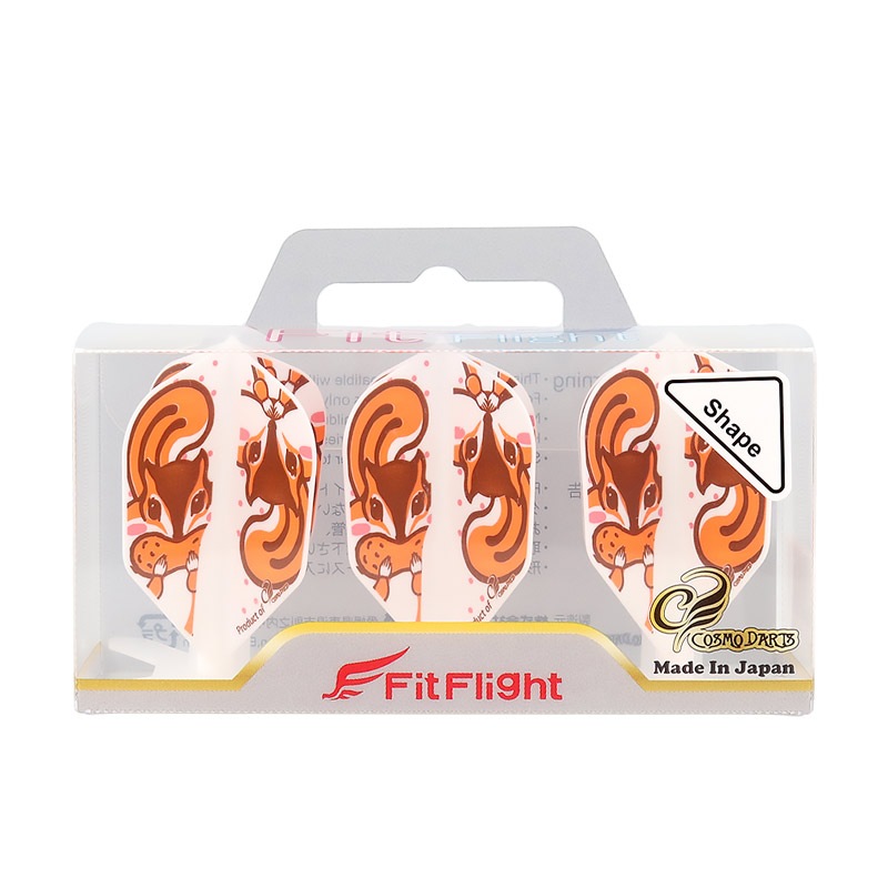 COSMO DARTS(�����������) Fit Flight(�ե��åȥե饤��) Printed Series Cheeks(��������) �������� �ۥ磻�ȡ�(������ �ե饤��)