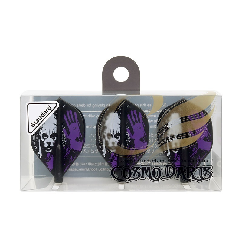 COSMO DARTS(�����������) Fit Flight(�ե��åȥե饤��) Printed Series Evil C ����������� D�֥�å���(������ �ե饤��)