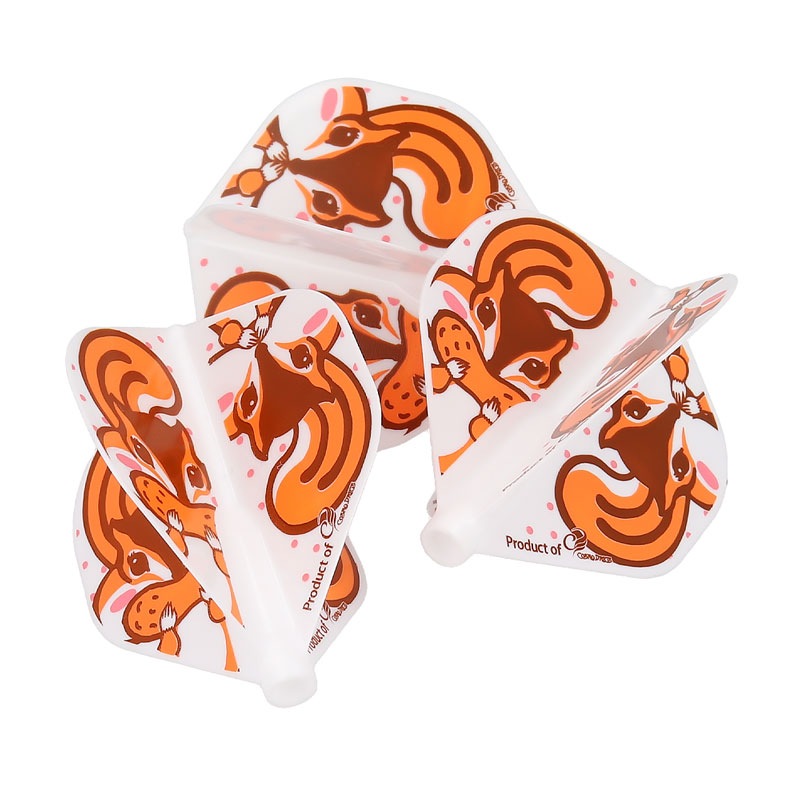 COSMO DARTS(�����������) Fit Flight��AIR��(�ե��åȥե饤�� ������) Printed Series Cheeks(��������) ����������� �ۥ磻�ȡ�(������ �ե饤��)