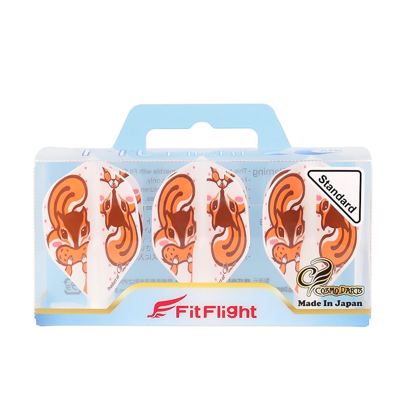 COSMO DARTS(�����������) Fit Flight��AIR��(�ե��åȥե饤�� ������) Printed Series Cheeks(��������) ����������� �ۥ磻�ȡ�(������ �ե饤��)