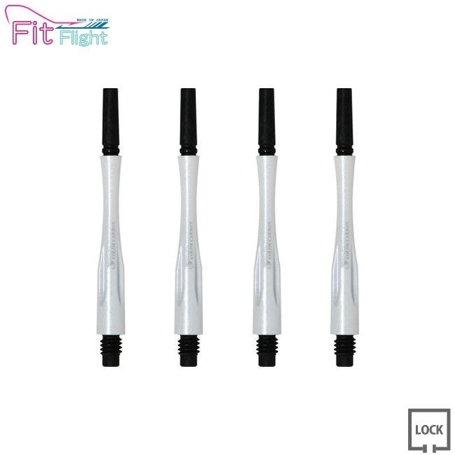 COSMO DARTS(�����������) Fit Shaft COLOR Carbon(�ե��åȥ���ե� ���顼�����ܥ�) �ϥ��֥�å� ���å� �ѡ���ۥ磻�� ��5�䡡(������ ����ե�)