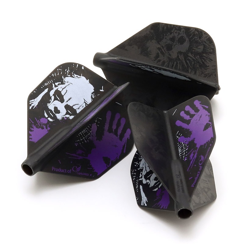 COSMO DARTS(�����������) Fit Flight(�ե��åȥե饤��) Printed Series Evil C �������� D�֥�å���(������ �ե饤��)