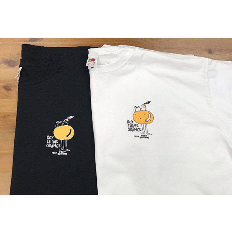 FRUITS OF THE LOOM �� COSMO DARTS(�ե롼�ĥ��֥��롼��ߥ����������) T-Shirt ROY EHIME ORANGE��(������ ���ѥ��)