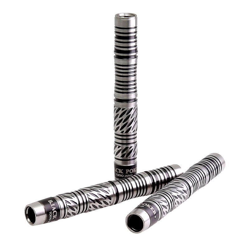 �Ф�Ļ DARTS JAPAN(�ҥΥȥ�����ĥ���ѥ�) TOKYO BLACK POKER BARREL ALCHEMY Series 90T TALC(���륯) 2BA��(������ �Х��)