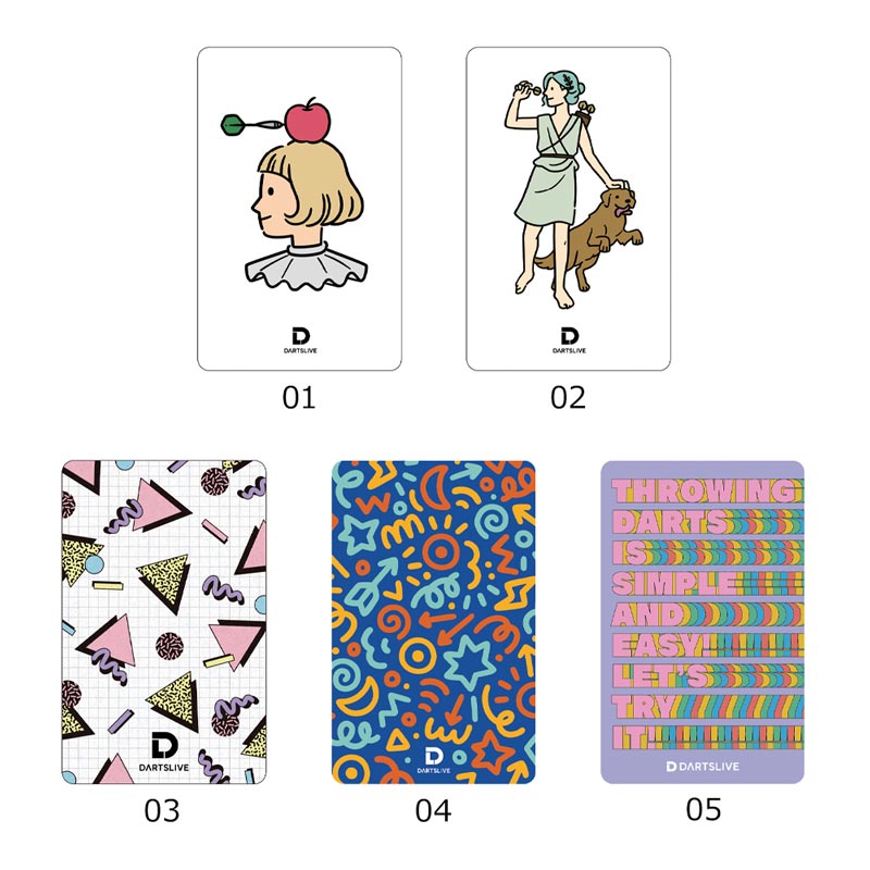 アクセサリ > ダーツライブカード > DARTSLIVE CARD #059 20枚セット