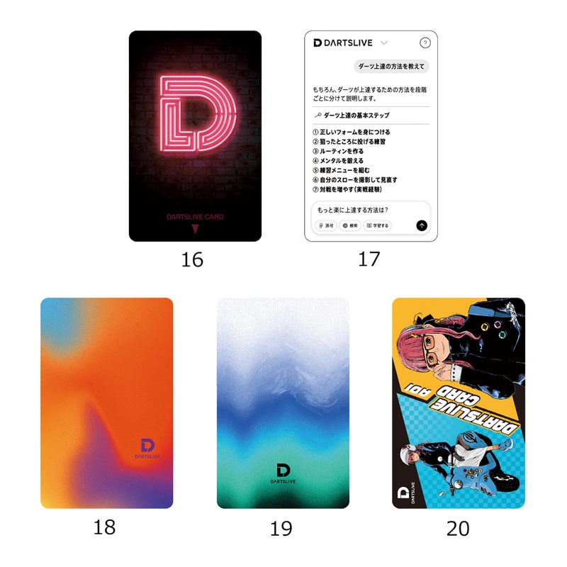 DARTSLIVE メンバーズカード ダーツライブカード DARTSLIVE CARD アイドルマスター SideM HIVE