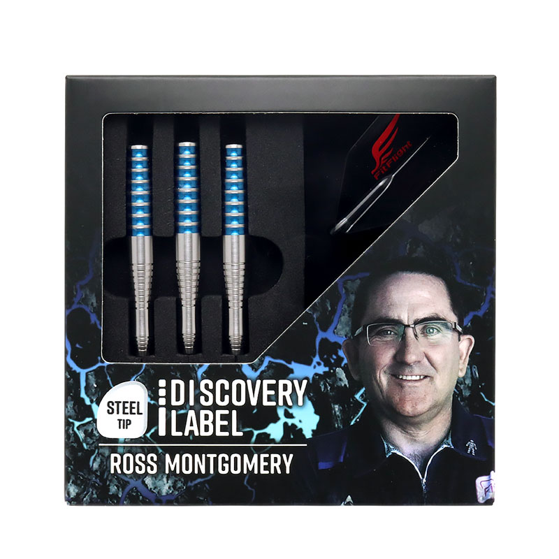 COSMO DARTS(�����������) DISCOVERY LABEL(�ǥ������Х꡼�졼�٥�) Ross Montgomery STEEL 24g ��������󥴥�꡼�����ǥ롡(������ �Х��)