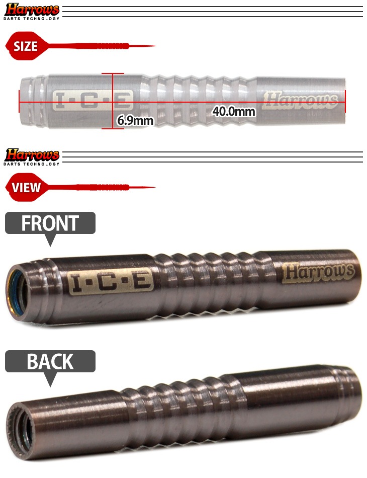 Harrows(ϥ) BLACK ICE(֥å) 90% TUNGSTEN TUNDRA(ĥɥ) 2BA 18gR( Х)