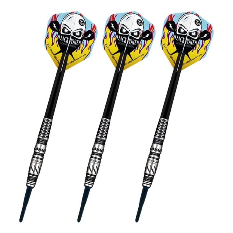 �Ф�Ļ DARTS JAPAN(�ҥΥȥ�����ĥ���ѥ�) TOKYO BLACK POKER BARREL �֥�å�����С����꡼�� 90T Shark(���㡼��) 2BA��(������ �Х��)