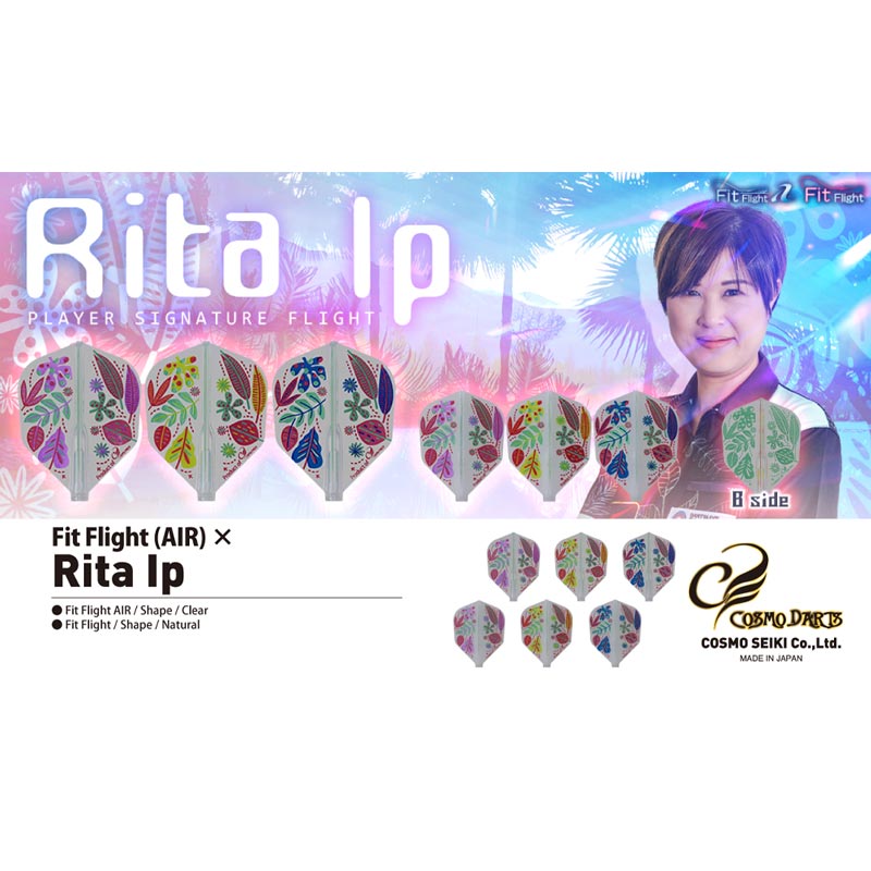 COSMO DARTS(�����������) Fit Flight(�ե��åȥե饤��) �� Rita Ip ver.1 �������� �ʥ����� �꥿�����å������ǥ롡(������ �ե饤��)