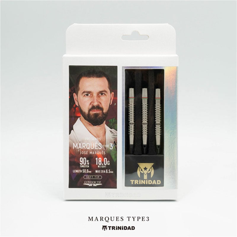 ジョゼ・マルケス選手モデルTRINIDADトリニダードMARQUESマルケス ダーツ > ソフトダーツ > ブランド【タ行】 > トリニダード