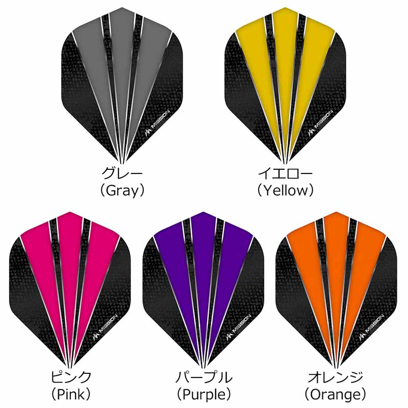 MISSION DARTS(�ߥå���������) Flare Dart Flights ����������ɡ�(������ �ե饤��)