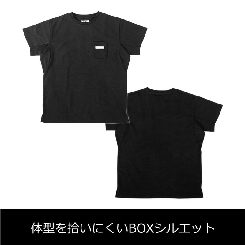 ��ͽ���� 2026ǯ8��18��ȯ��ͽ���BLITZER(�֥�åĥ���) ���������ѥ��������ꤲ��� (No-Stress Sleeve Tee) �֥�å���(������ ���ѥ��)