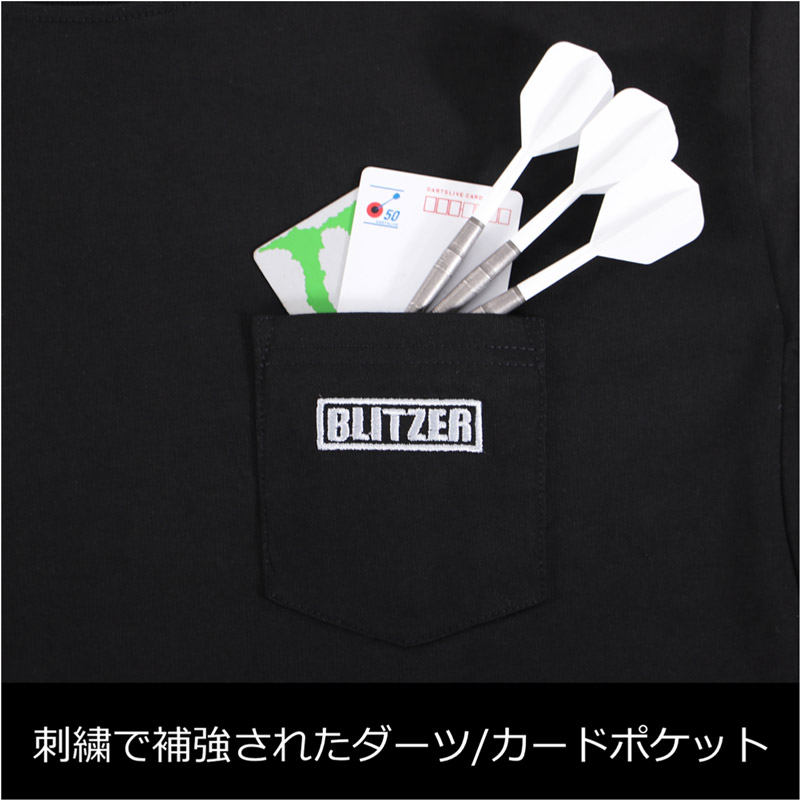 ��ͽ���� 2026ǯ8��18��ȯ��ͽ���BLITZER(�֥�åĥ���) ���������ѥ��������ꤲ��� (No-Stress Sleeve Tee) �֥�å���(������ ���ѥ��)
