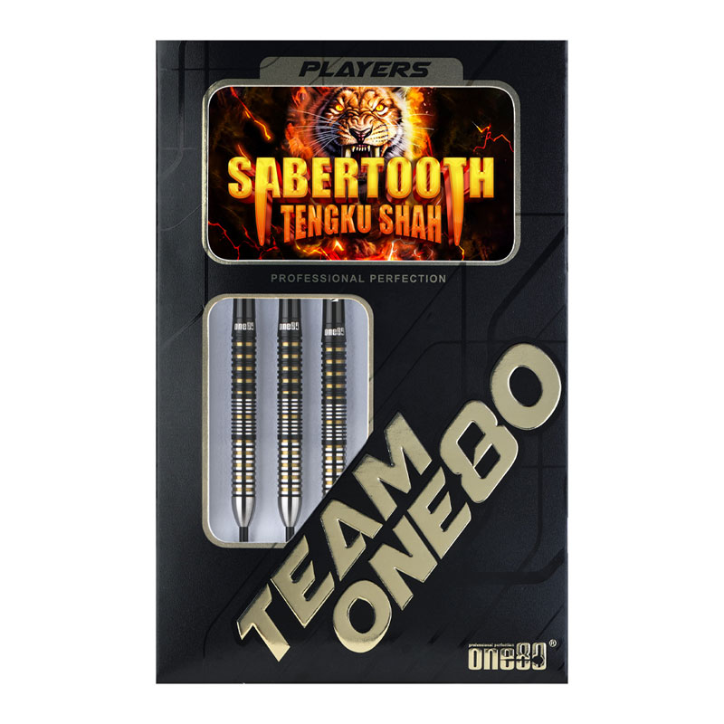ダーツ　TEAM ONE 80 セイバートゥース ONE80 SABERTOOTH セイバートゥース 2BA18g テンクゥ・シャー選手