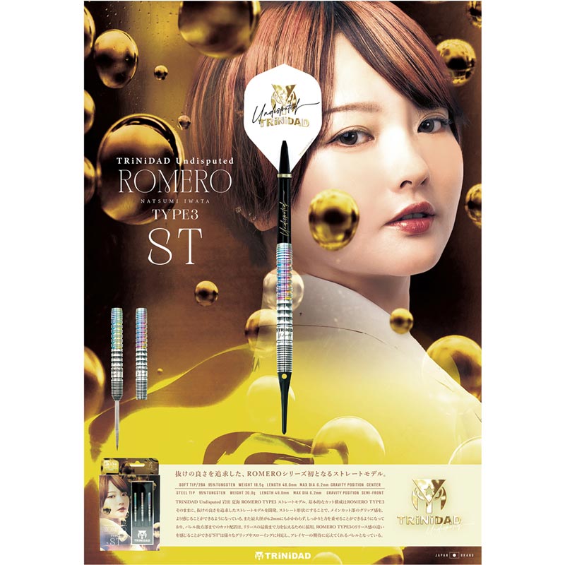 岩田夏海選手 Romero type3 限定版付属ダーツライブカード 2種