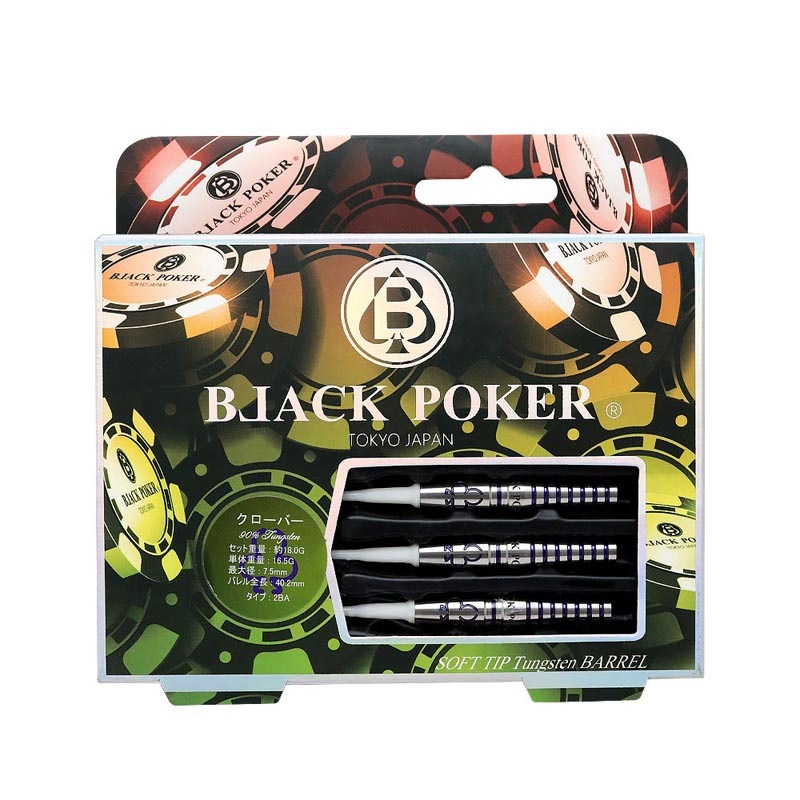 ФĻ DARTS JAPAN(ҥΥȥĥѥ) TOKYO BLACK POKER BARREL PINK 777 GAME꡼ С ѡץ 2BA( Х)