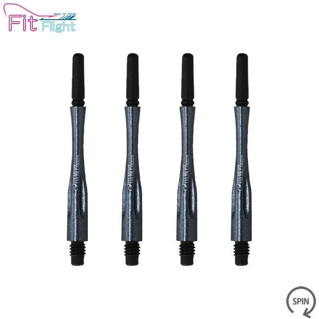 COSMO DARTS(�����������) Fit Shaft COLOR Carbon(�ե��åȥ���ե� ���顼�����ܥ�) �ϥ��֥�å� ���ԥ� �ѡ���֥�å� ��6�䡡(������ ����ե�)