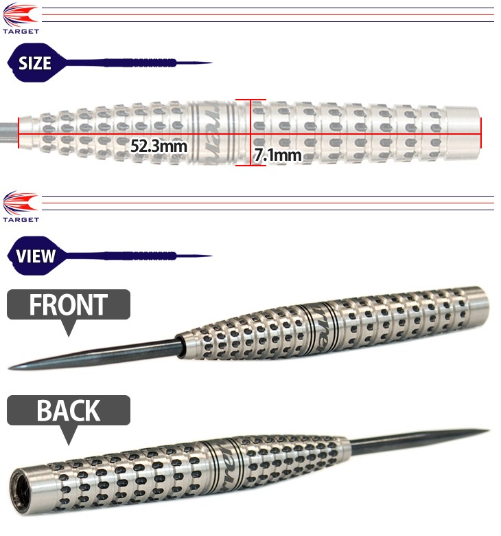 �ڼ���ʡ�TARGET(�������å�) Carrera STEEL C3 21g ��124930�䡡(������ �Х��)