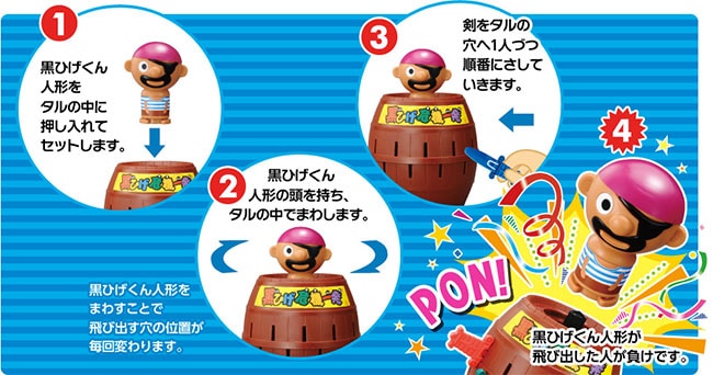 ゲーム・おもちゃ・グッズ 11111 超飛び 黒ひげ危機一発 MAX5 | おもちゃ通販のトイザらス オンラインストア