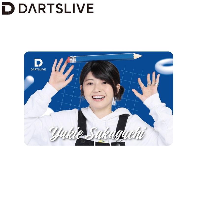 坂口優希恵　限定　ダーツライブカード アクセサリ > ダーツライブカード > DARTSLIVE PLAYER GOODS第五