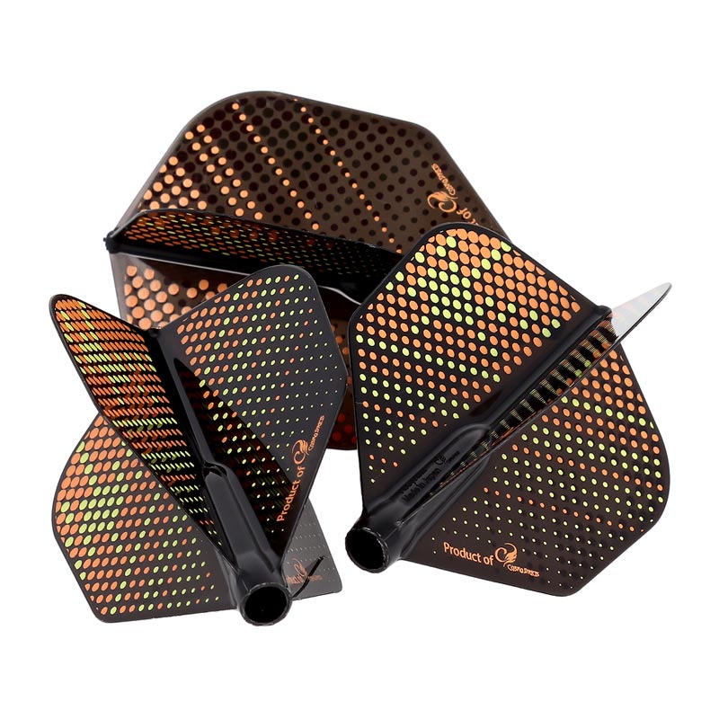 COSMO DARTS(�����������) Fit Flight��AIR��(�ե��åȥե饤�� ������) Printed Series Orange Sunrise �������� D�֥�å���(������ �ե饤��)