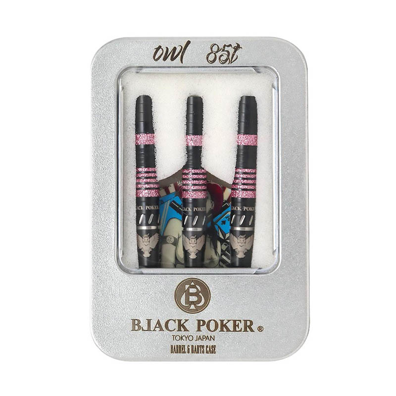 �Ф�Ļ DARTS JAPAN(�ҥΥȥ�����ĥ���ѥ�) TOKYO BLACK POKER BARREL �֥�å�����С� 85T���꡼�� OWL(�ե�����) 2BA��(������ �Х��)