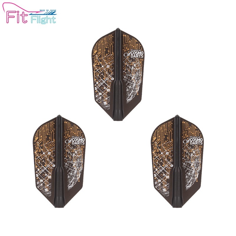 COSMO DARTS(�����������) Fit Flight(�ե��åȥե饤��)��Jayson Barlow ver.4 �����ѡ������ D�֥�å� ���������󡦥С����������ǥ롡(������ �ե饤��)