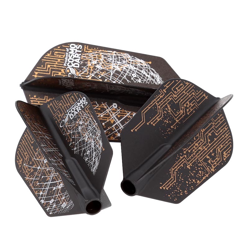 COSMO DARTS(�����������) Fit Flight(�ե��åȥե饤��)��Jayson Barlow ver.4 �����ѡ������ D�֥�å� ���������󡦥С����������ǥ롡(������ �ե饤��)