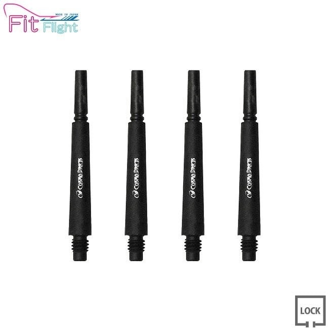 COSMO DARTS(�����������) Fit Shaft Carbon(�ե��åȥ���ե� �����ܥ�) �Ρ��ޥ� ���å� C�֥�å� ��4�䡡(������ ����ե�)