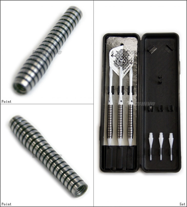 Harrows(�ϥ�����) ASSASSIN PLUS(�������� �ץ饹) 80% TUNGSTEN StyleB �֥�å� 2BA 18gR��(������ �Х��)