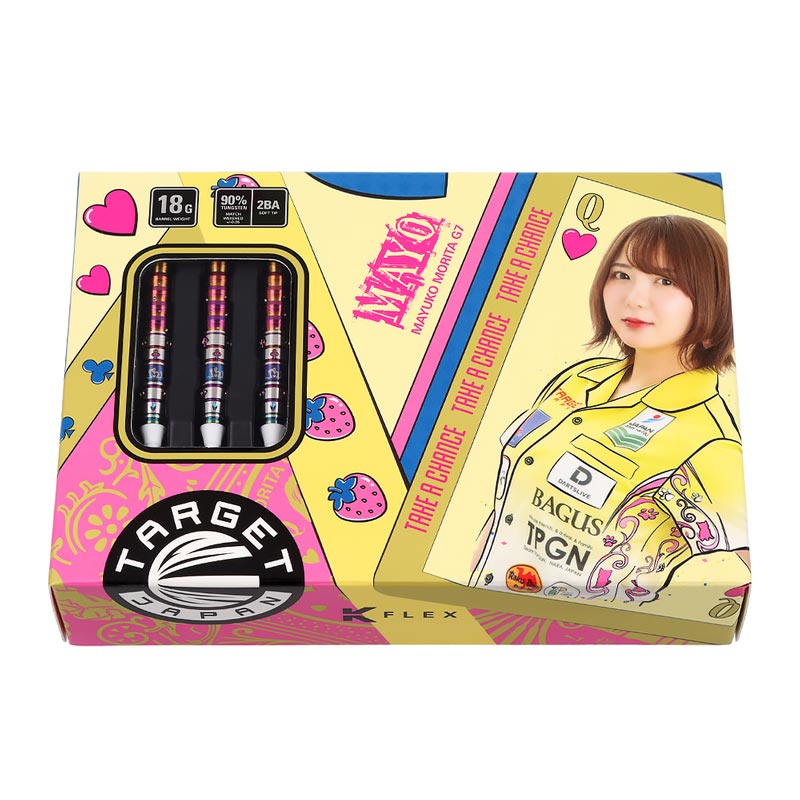 TARGET MAYO G6 2BA + ケース 森田真結子選手モデル ダーツ > ソフトダーツ > ブランド【タ行】 > ターゲット