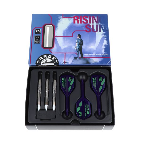 ����� Used �����ġ� TARGET JAPAN RISING SUN G9 DARTS FES MIRROR FINISH SPECIAL EDITION No.5 22g��Ȣ����� ��RANK 3��