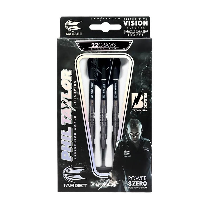 TARGET(�������å�) POWER 8ZERO BLACK TITANIUM(�ѥ�����ȥ��� �֥�å������˥���) STEEL 22g 200206��(������ �Х��)