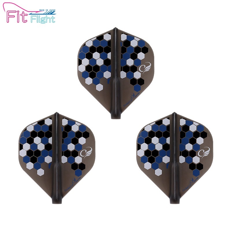 COSMO DARTS(�����������) Fit Flight(�ե��åȥե饤��) Printed Series Geometric Honeycomb ����������� �֥�å���(������ �ե饤��)