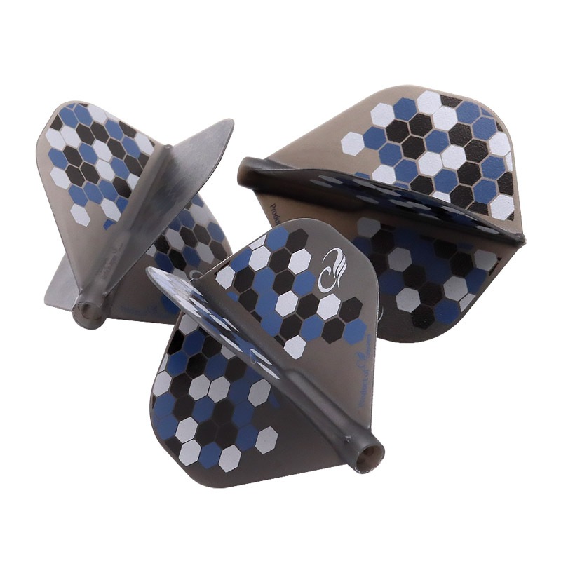 COSMO DARTS(�����������) Fit Flight(�ե��åȥե饤��) Printed Series Geometric Honeycomb ����������� �֥�å���(������ �ե饤��)