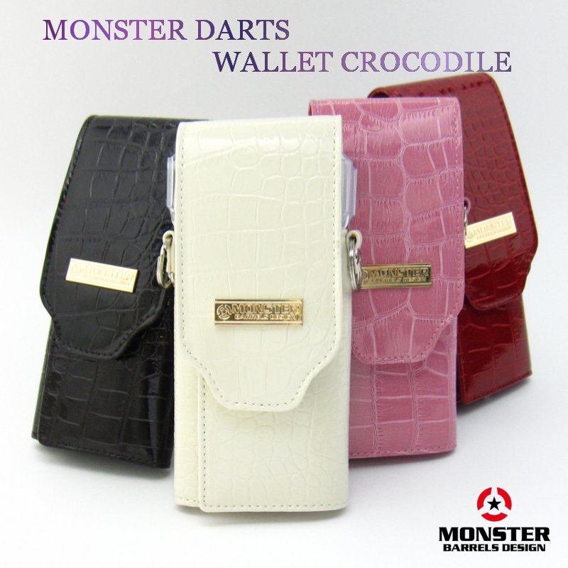 DARTS WALLET CROCODILE ダーツ・ウォレット・クロコダイル [MONSTER
